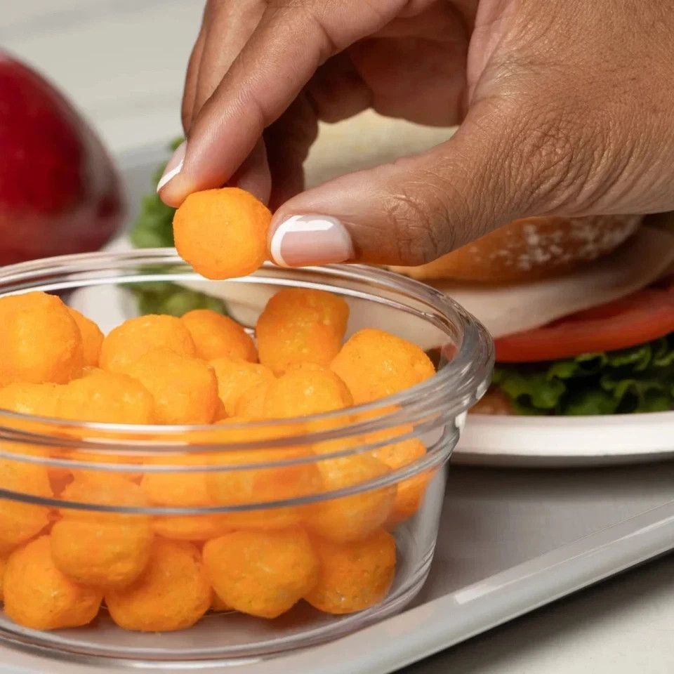 Utz Cheese Balls, 23 oz Barrel
