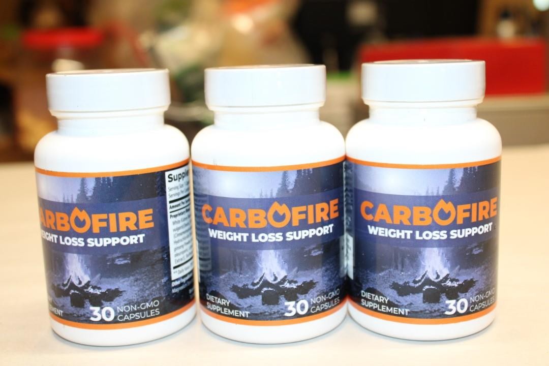 Lot of 3 Carbofire Keto Weight Loss Support Non-GMO Capsules 30 Svgs. 05/26 NEW