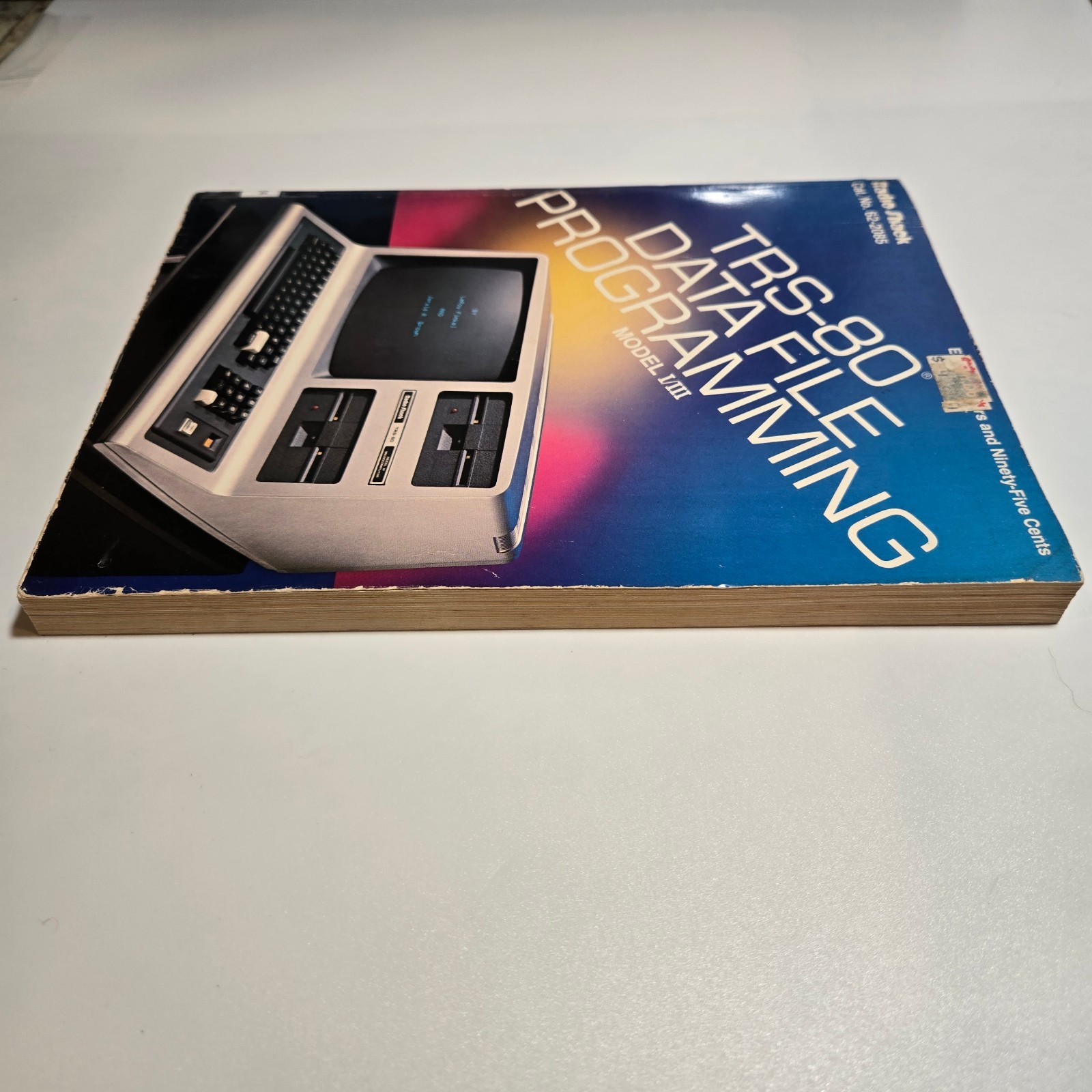 TRS-80 Data File Programming Model I / III Book 1981 Ex-Lib