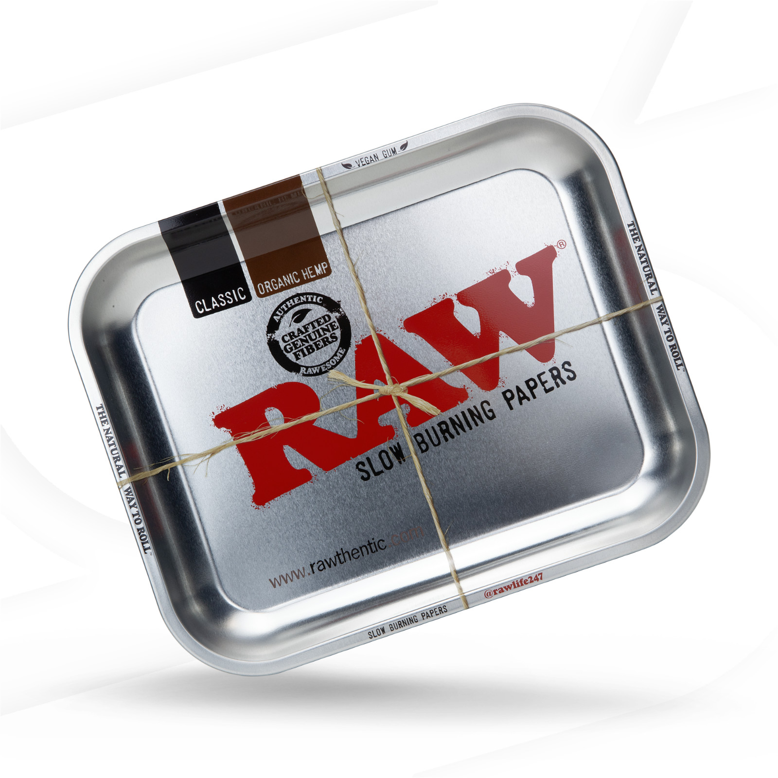 RAW Metal Rolling Tray | Large