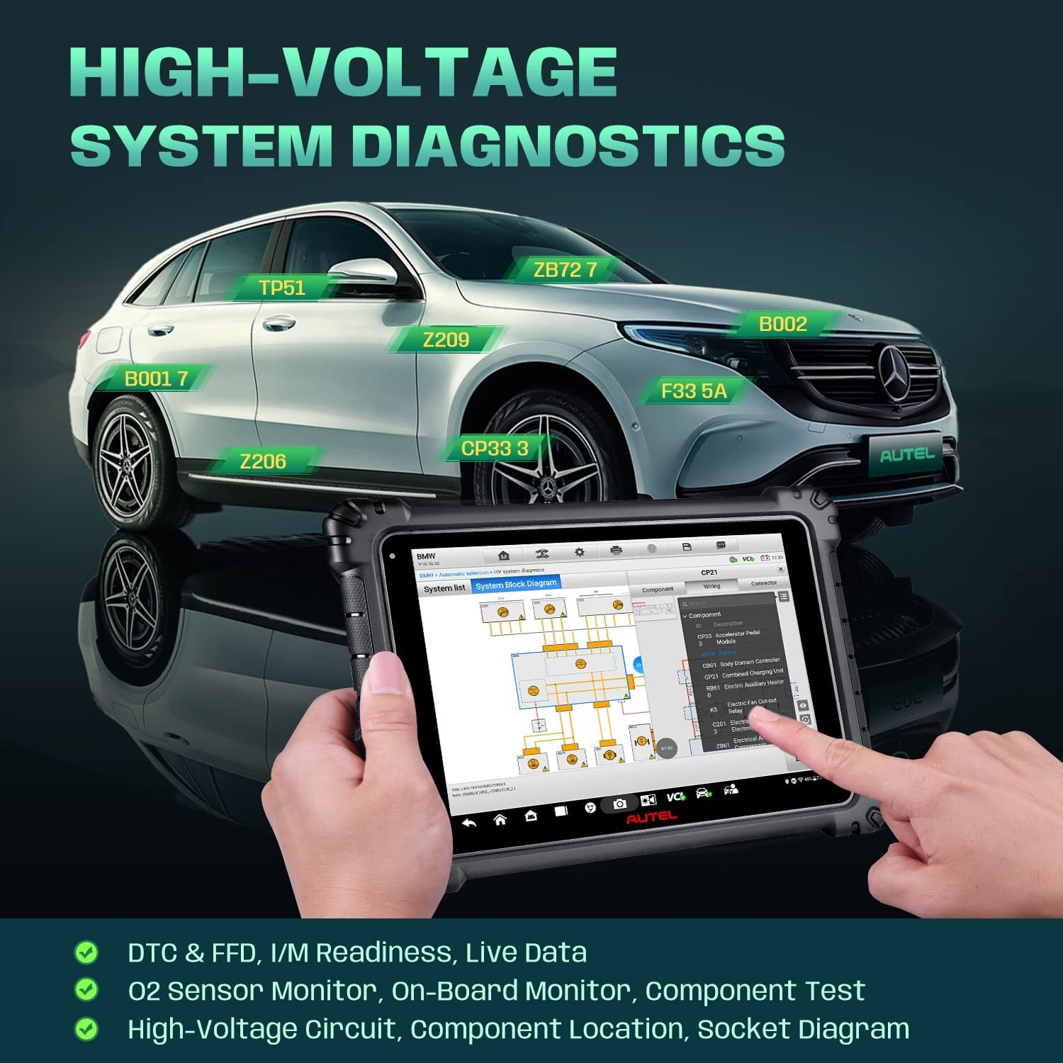 PROMO Autel MaxiSys Ultra EV +EV BOX Electric Intelligent Diagnostic Programming