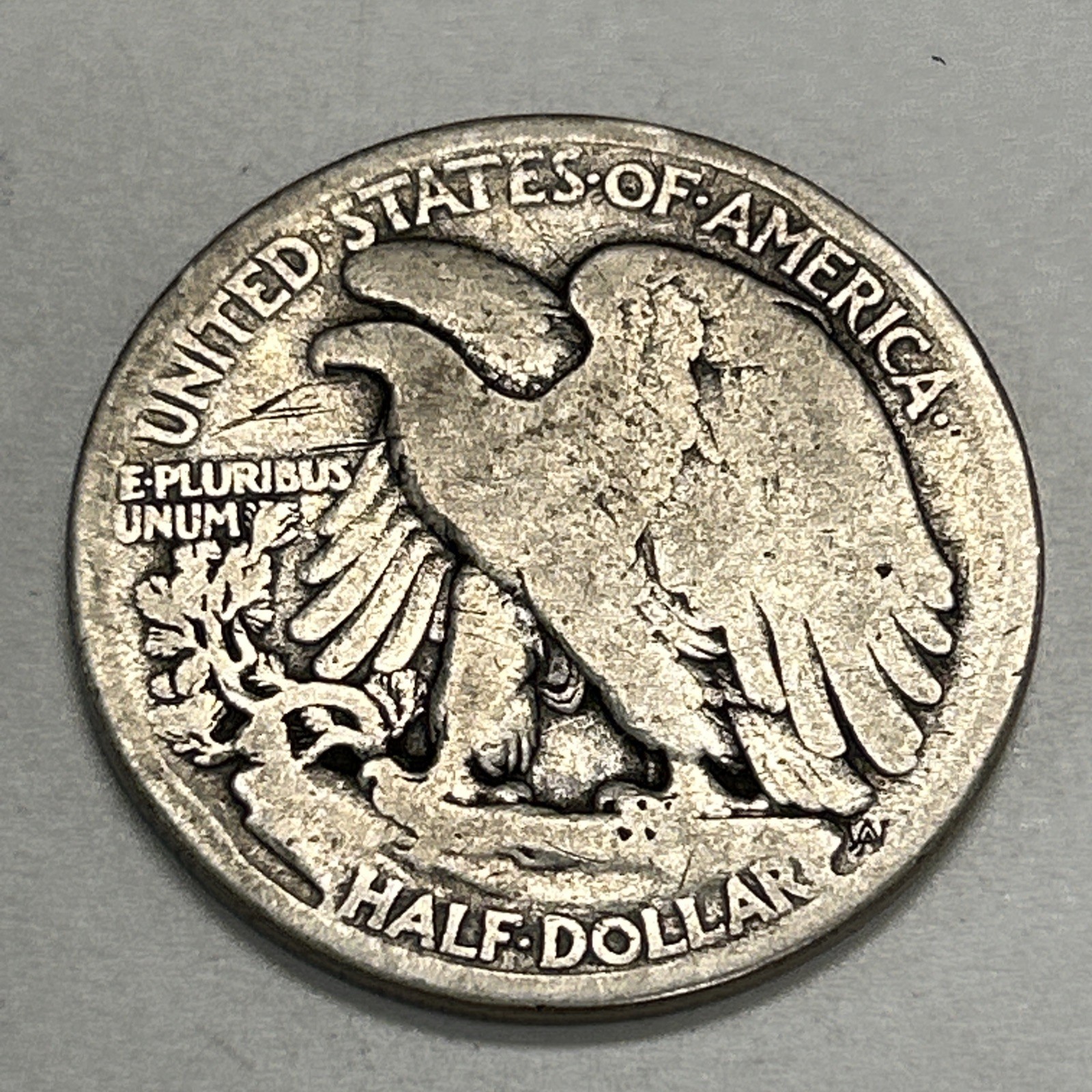 1916-S Walking Liberty Half Dollar.