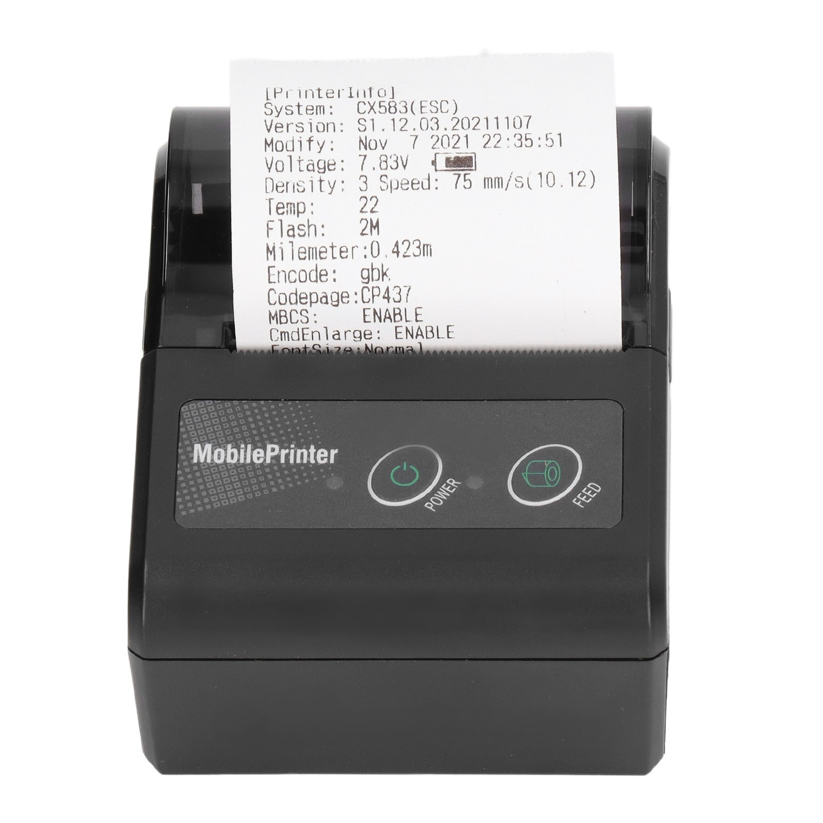 Portable Bluetooth Receipt Printer For Outdoor Working Environment Excellent