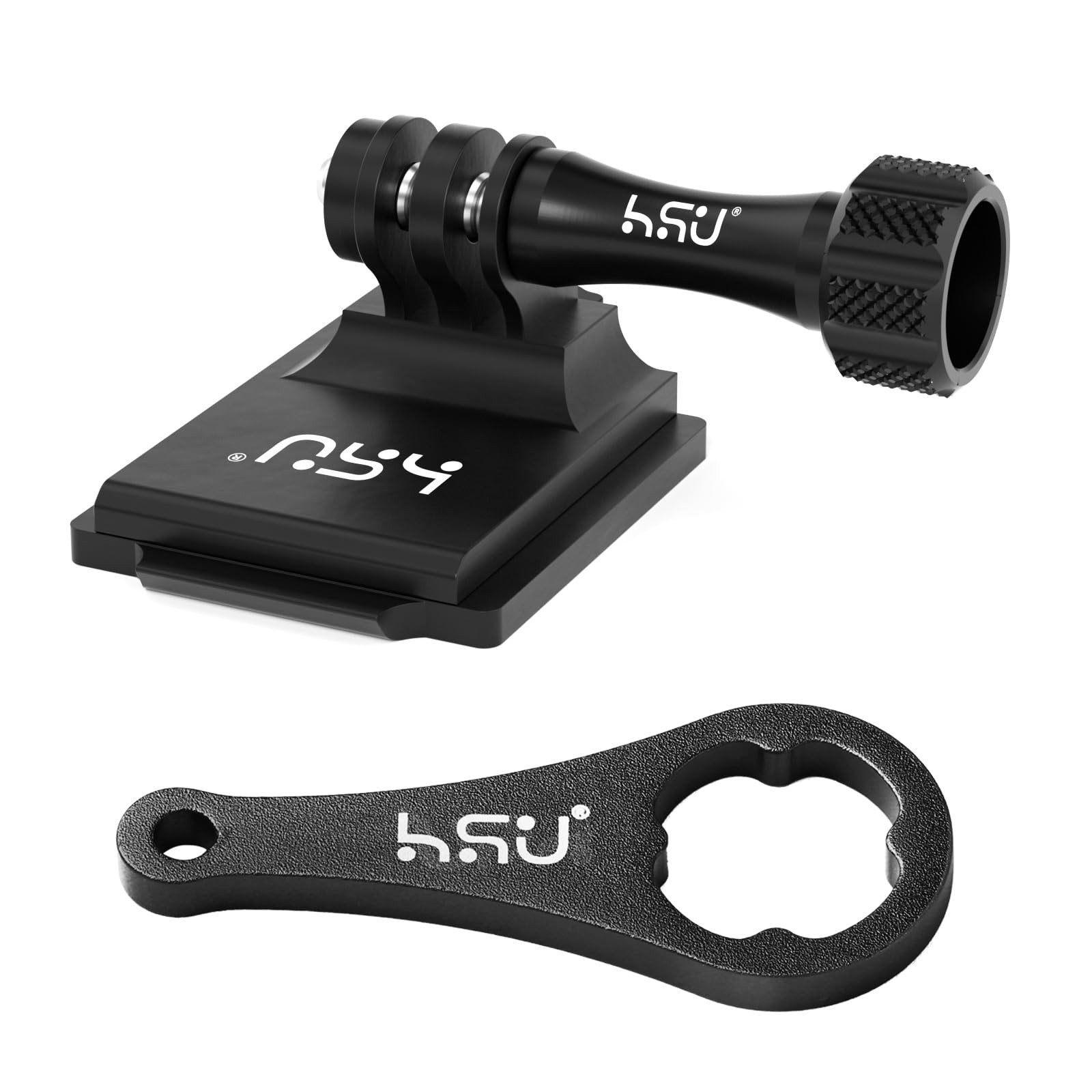 Aluminum NVG Helmet Mount with Aluminum Thumbscrew Compatible with GoPro Hero...
