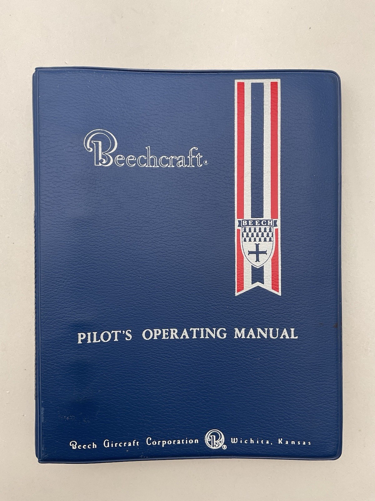 Vintage Original Beechcraft Sierra B24R Pilot Operating Handbook Manual 1973