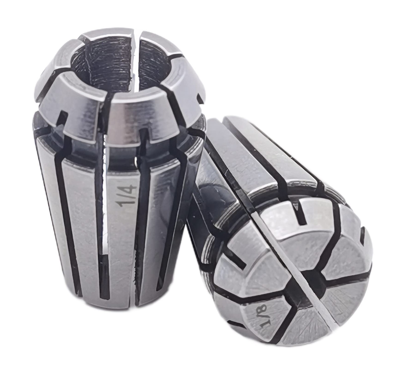 Er11 Spring Collet Set, 1/8" and 1/4" ER11 Collet Chuck for CNC Engraving Mac...