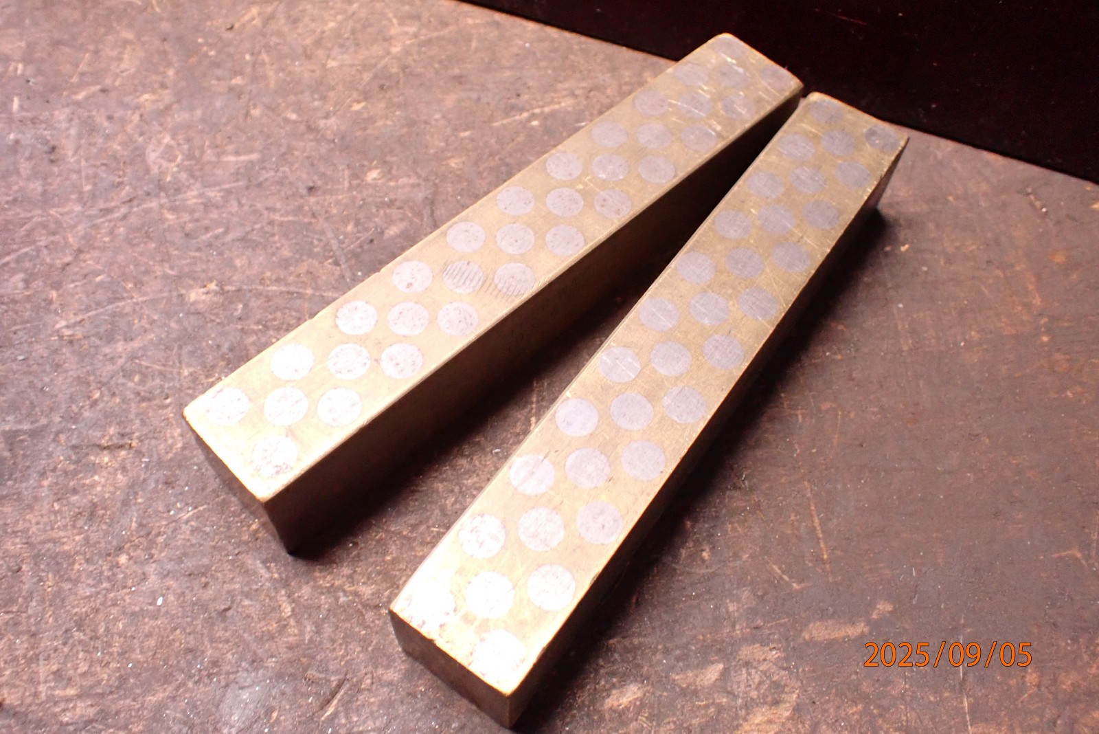 OLDER MAGNETIC TRANSFER BARS WITH PINS FOR SURFACE TOOL CUTTER GRINDER