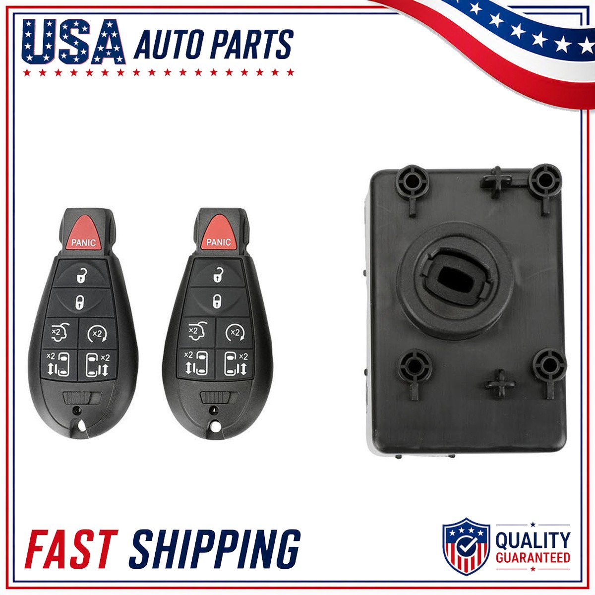 Switch Module 68210151AC Direct Replacement Keyless for Dodge Ram Chrysler Jeep