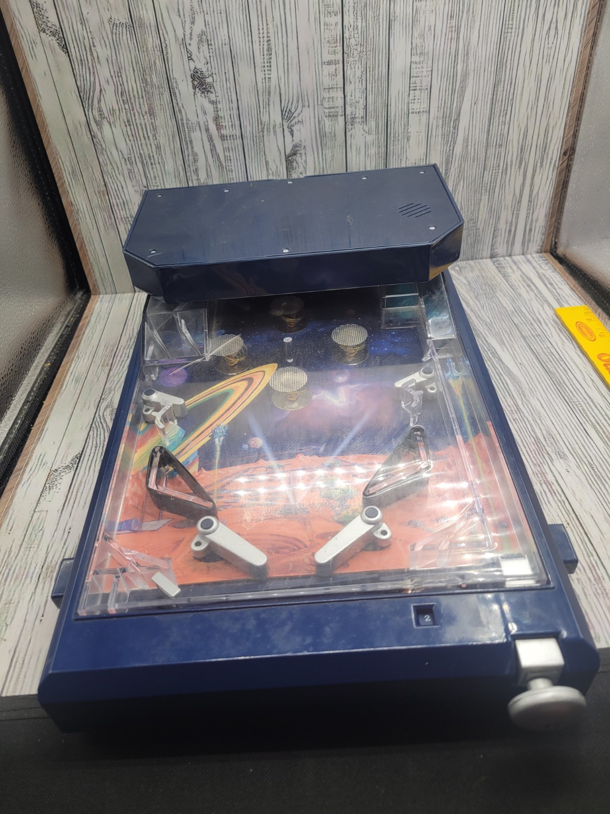 Retro Super Space Table Top Pinball Game