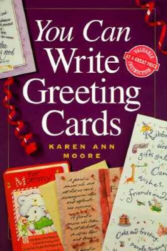 You Can Write Greeting Cards (You Can Write It) - Paperback - VERY GOOD