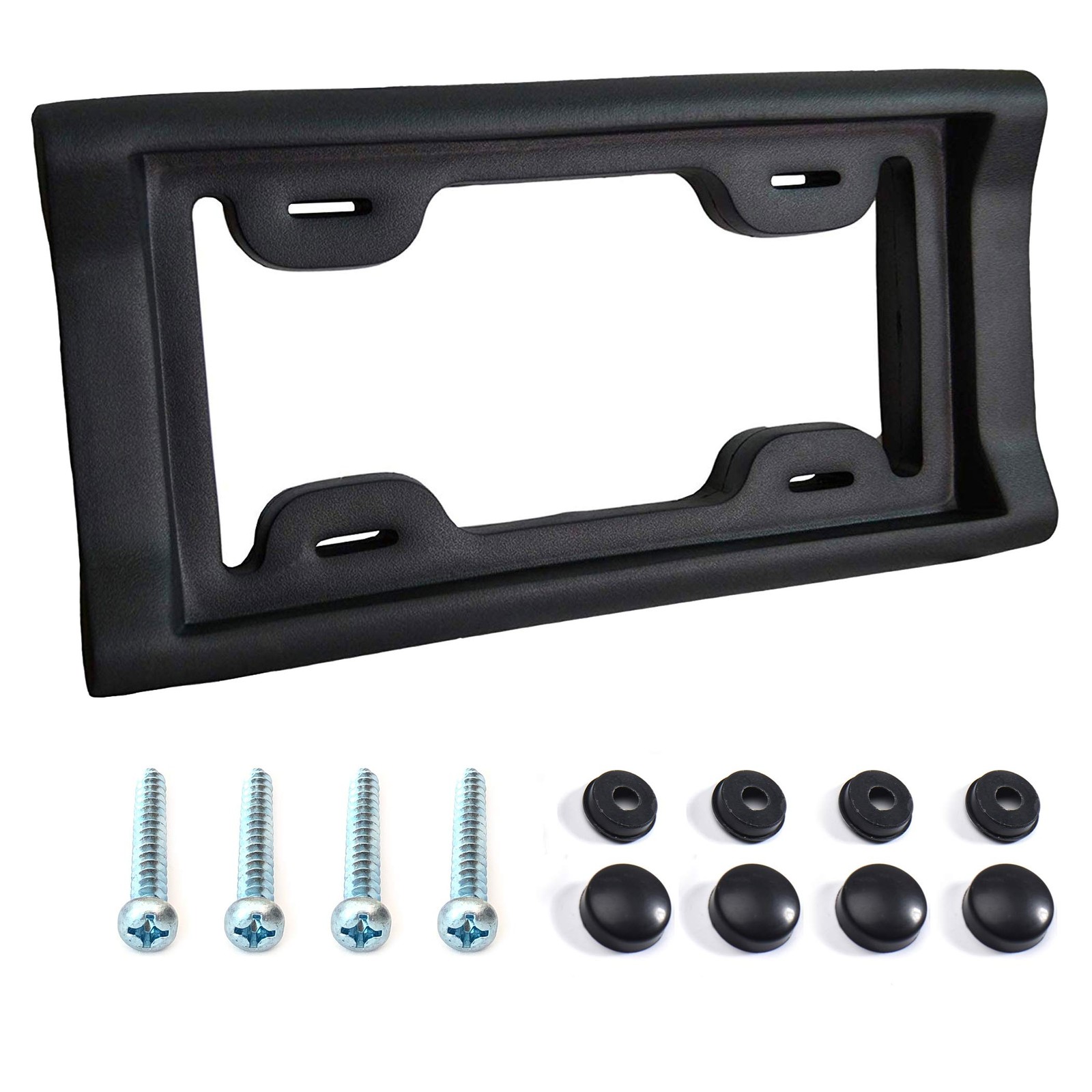 "AR-PRO 2.3"" Thick Rubber Front License Plate Bumper Guard"