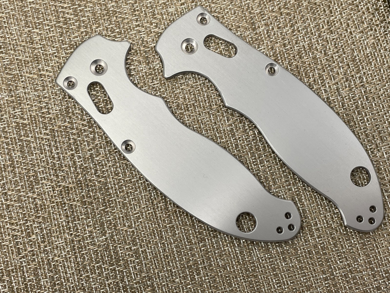 Spyderco Manix 2 Scales – Titanium Brass Copper Aluminum Replacement