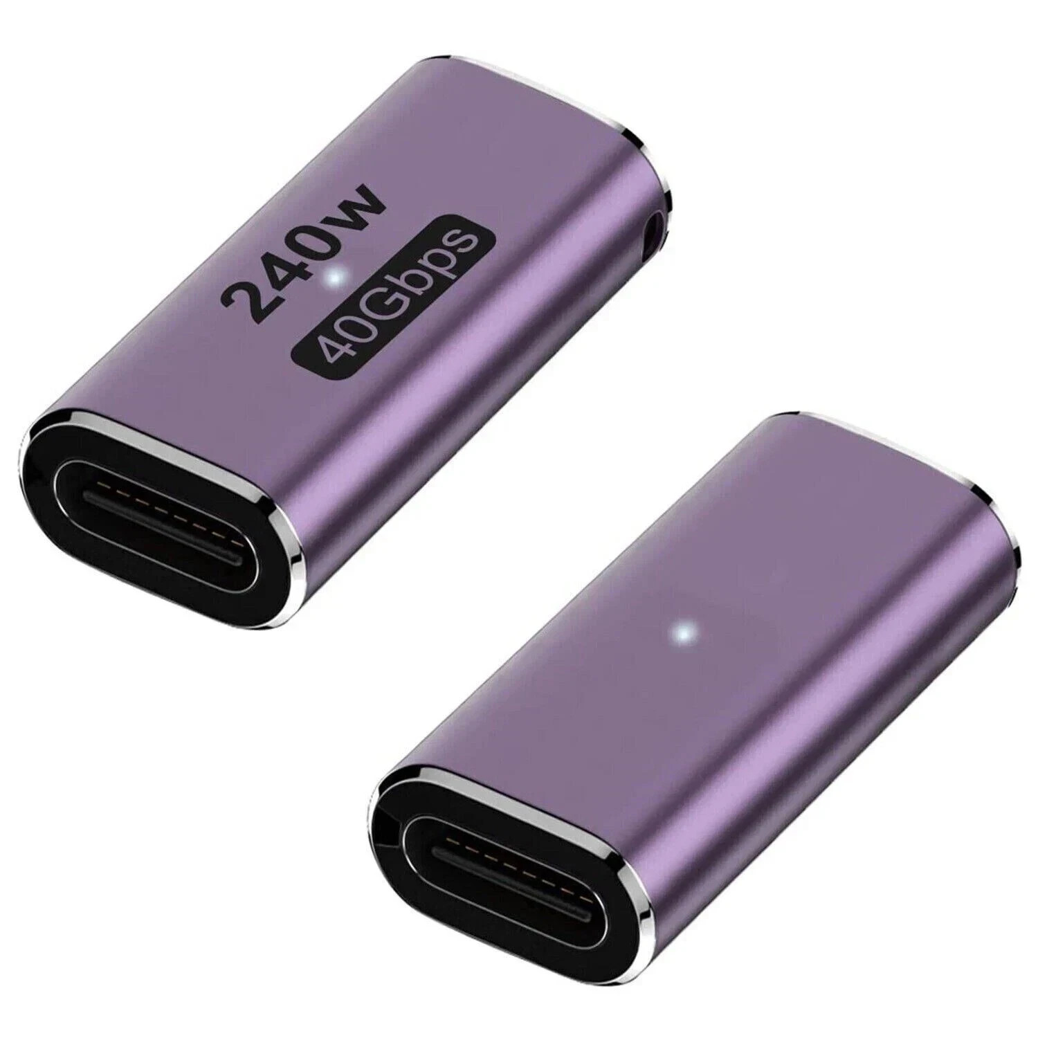 USB 4 Type C Female to Female Adapter Coupler 240W 40Gbps 8K for Thunderbolt*