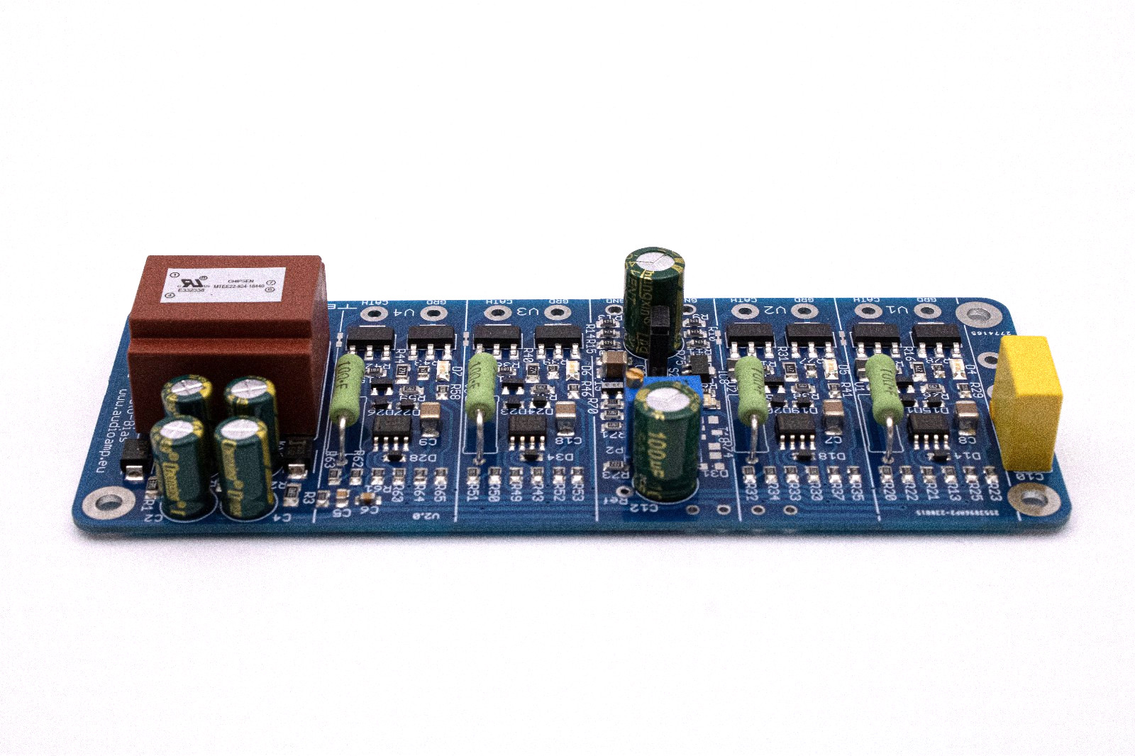 Auto Bias Module for four tubes (one PCB to control 4 power tubes)