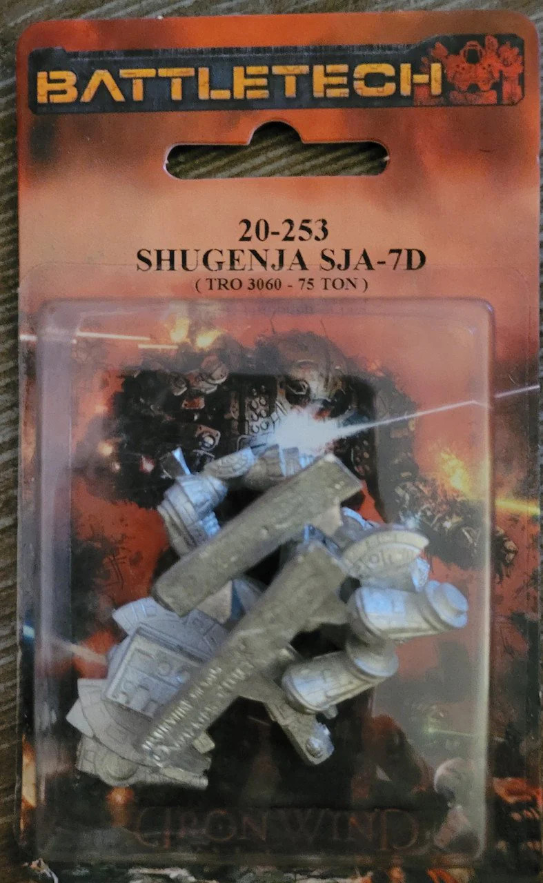BattleTech 20-253 Shugenja SJA-7D (*See Per Order Flat Rate Shipping)