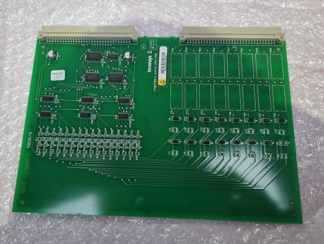 INVENSYS BAS3354 DIGITAL INPUT CARD (R2S6.4B2)