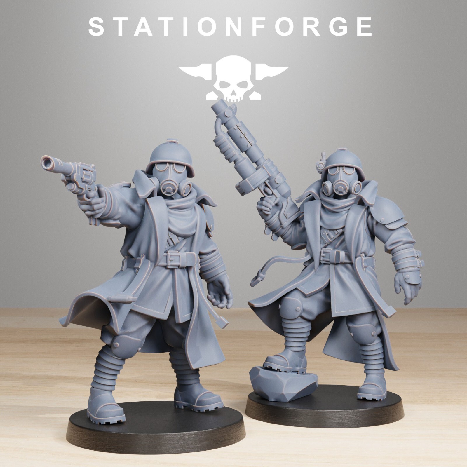GrimGuard Scorchers and Captains from Station Forge 32mm