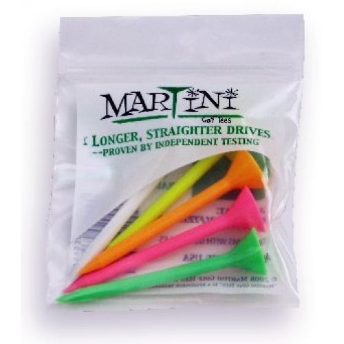 New Authentic Martini Multi Color Golf Tees - You choose the Quantity