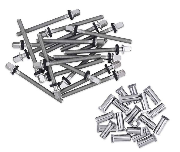 DW - DWSMTP50S65 - TP50 Rod W/ Receiver, 6.5in Snare 20 Pk