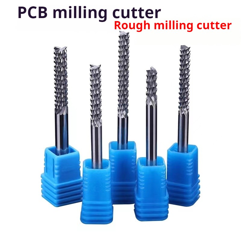 3.175 tungsten PCB milling cutter wave edge circuit board rough integral alloy