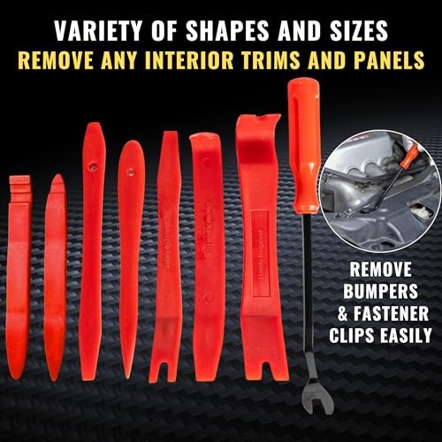 Auto Trim Removal Tool Set (No Scratch Plastic Pry Tool Kit) - Auto Trim Tool