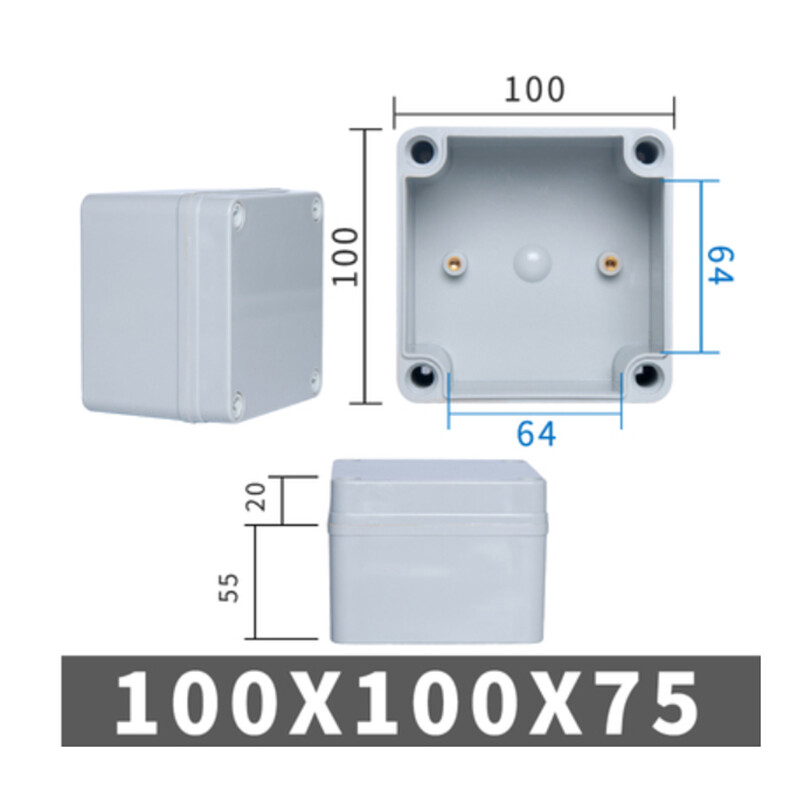 Electrical Cases Junction Box Waterproof Plastic Junction Box Housing Box