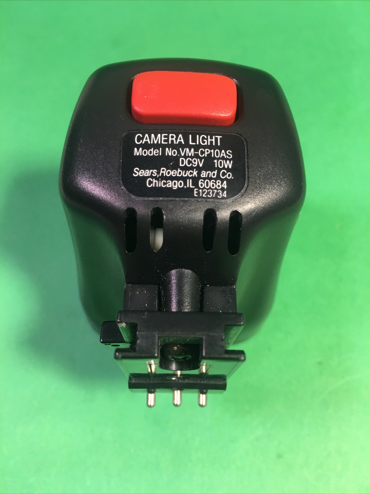 Genuine SEARS Camcorder VM CP10AS Camera Light E123734 Clean