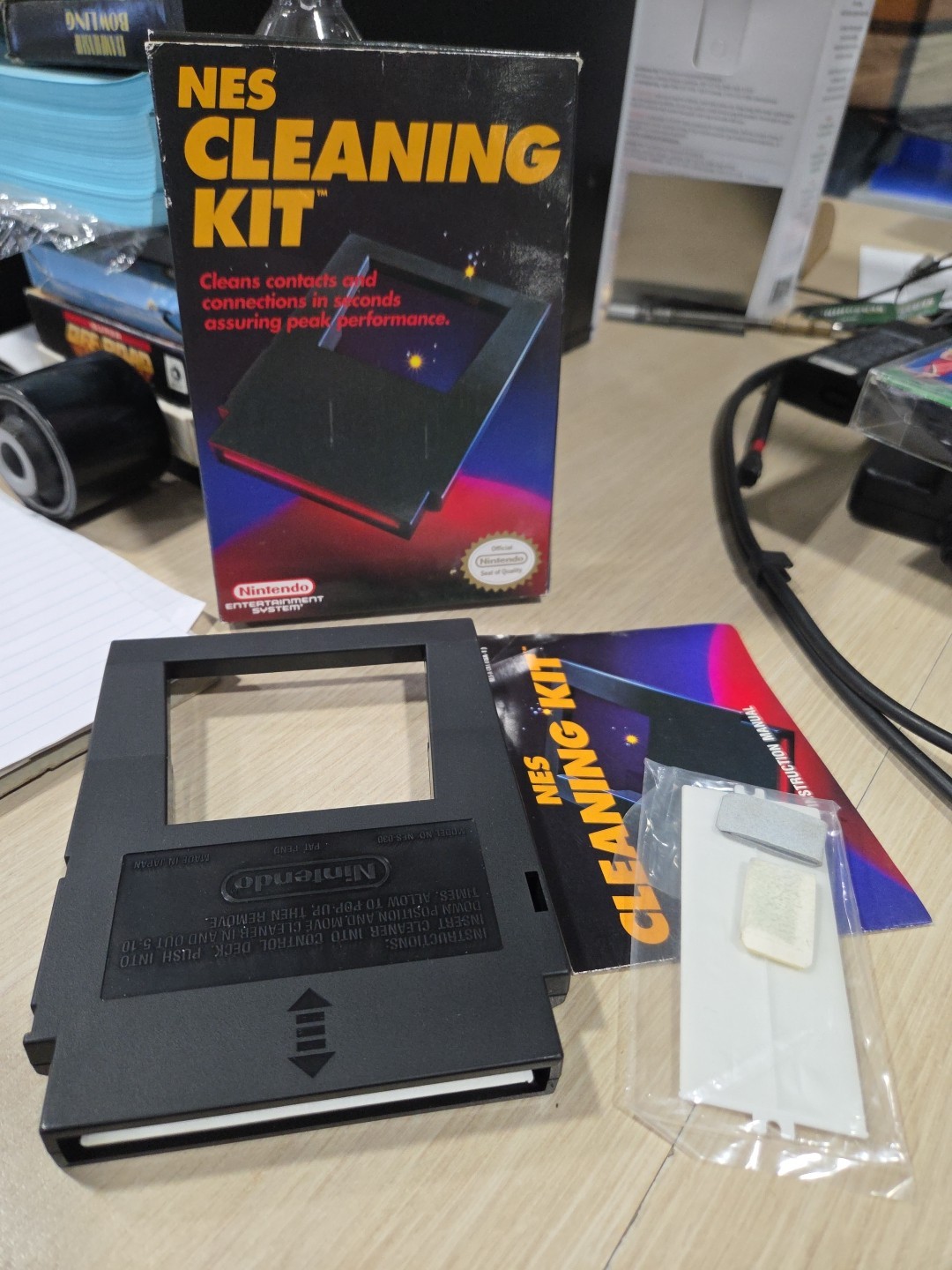 Official NES Cleaning Kit (Nintendo Entertainment System, 1989)