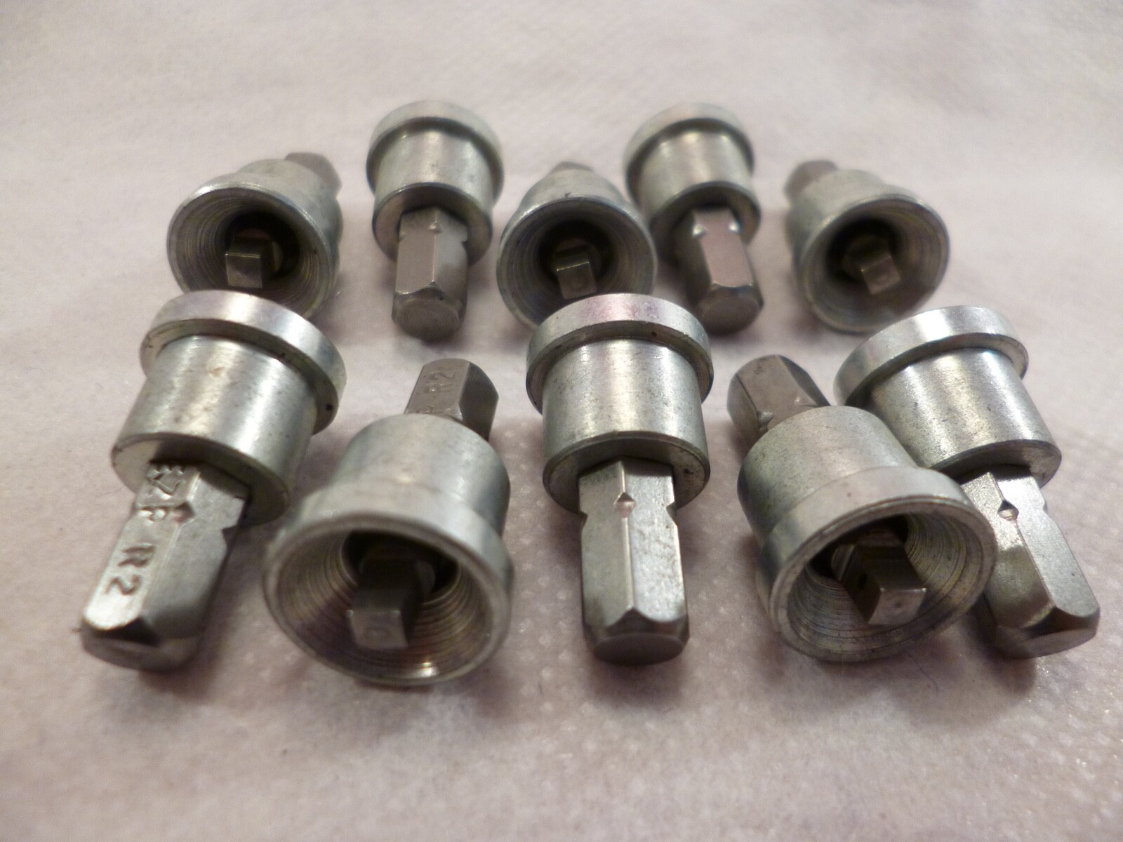 10 NEW EAZYPOWER ROBERTSON #2 X1" SQUARE DRIVE SCREW SETTER DRYWALL DIMPLER BITS