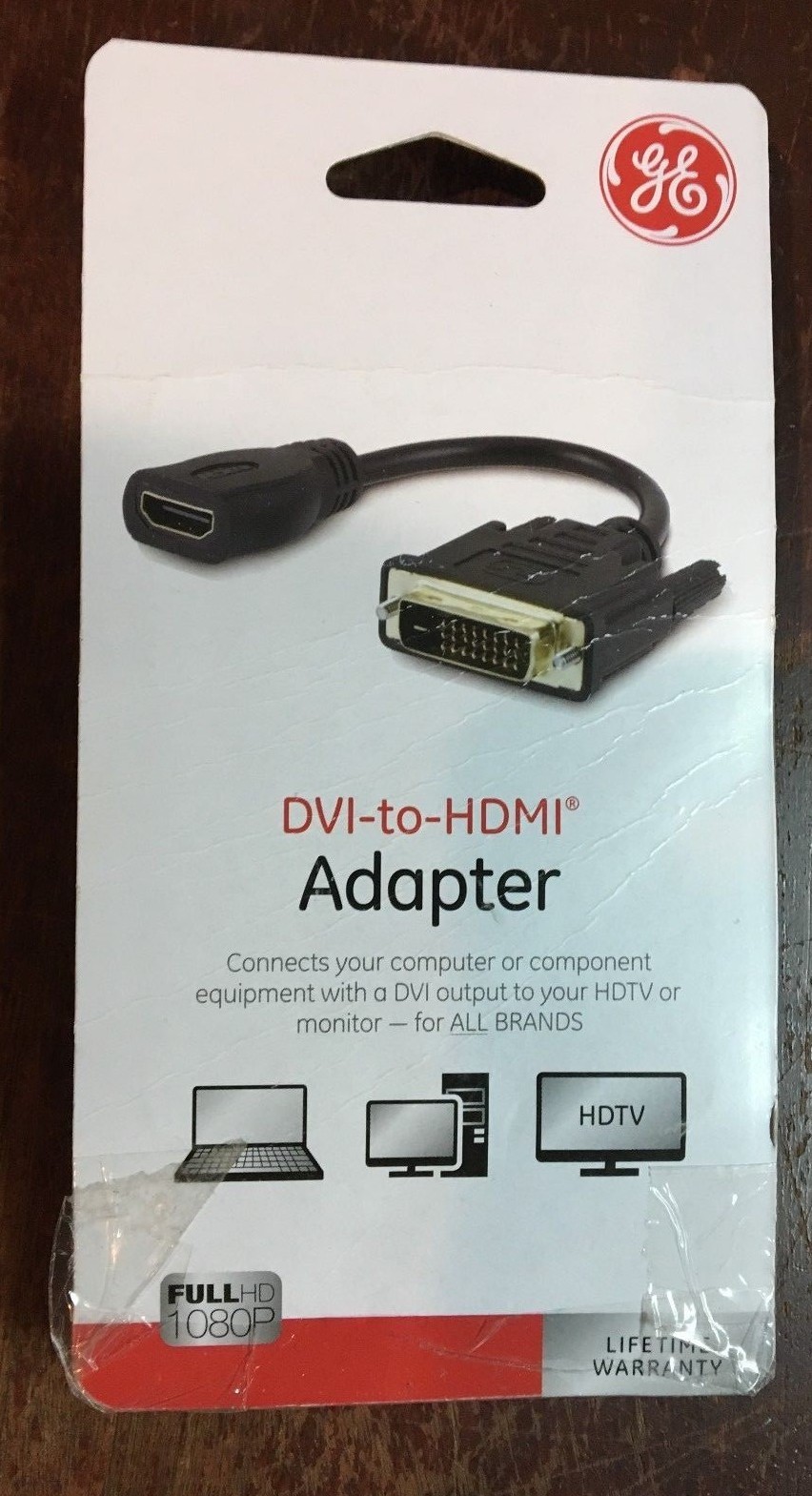 GE 33586 DVI to HDMI Adapter