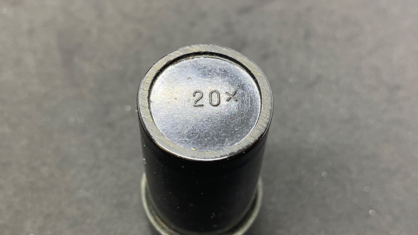 Vintage LOMO Microscope Lens Objective 20 0.40