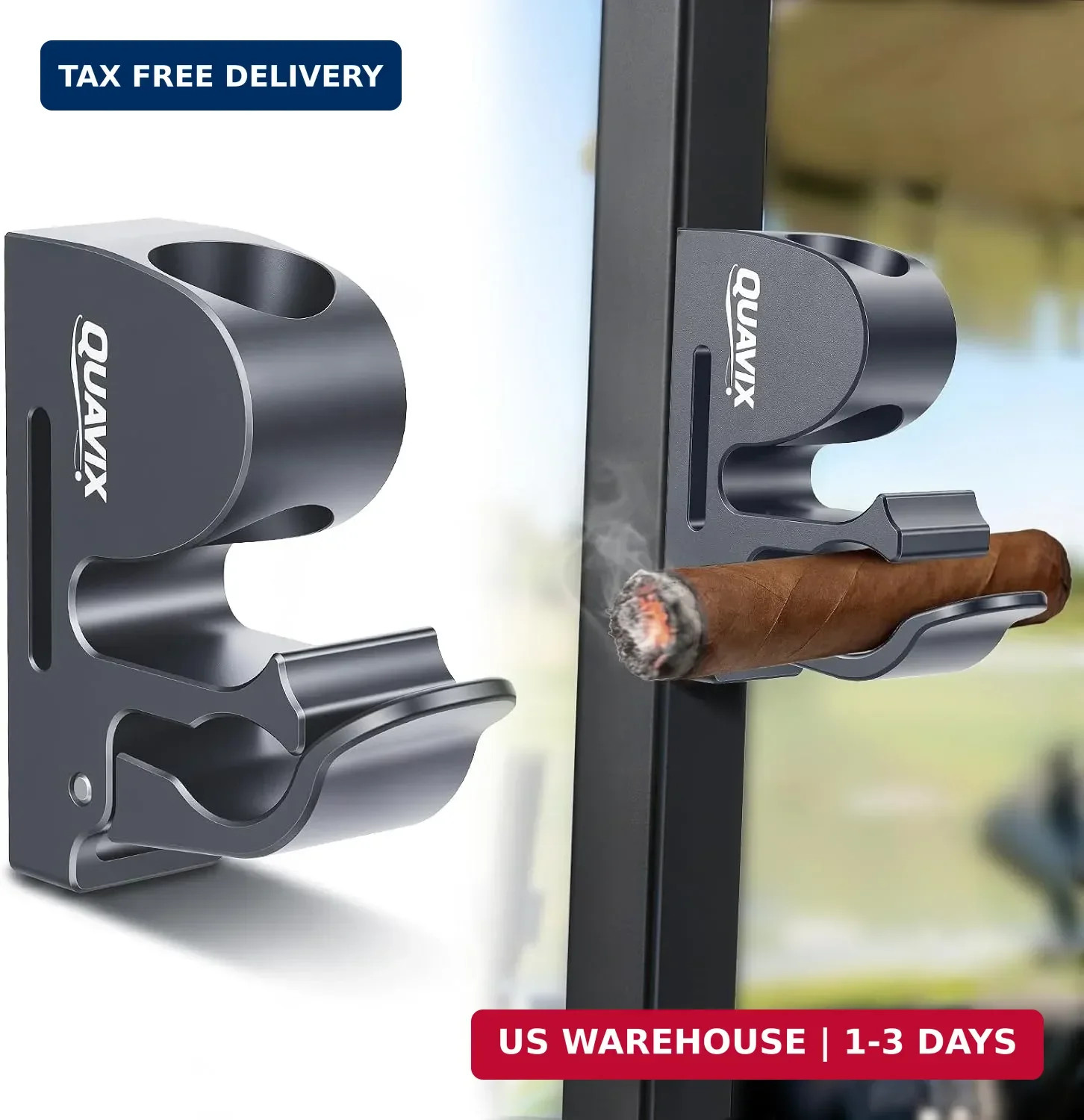 Magnetic Golf Cart Holder Clip with Adjustable Strap, Secure Golf Accessory for