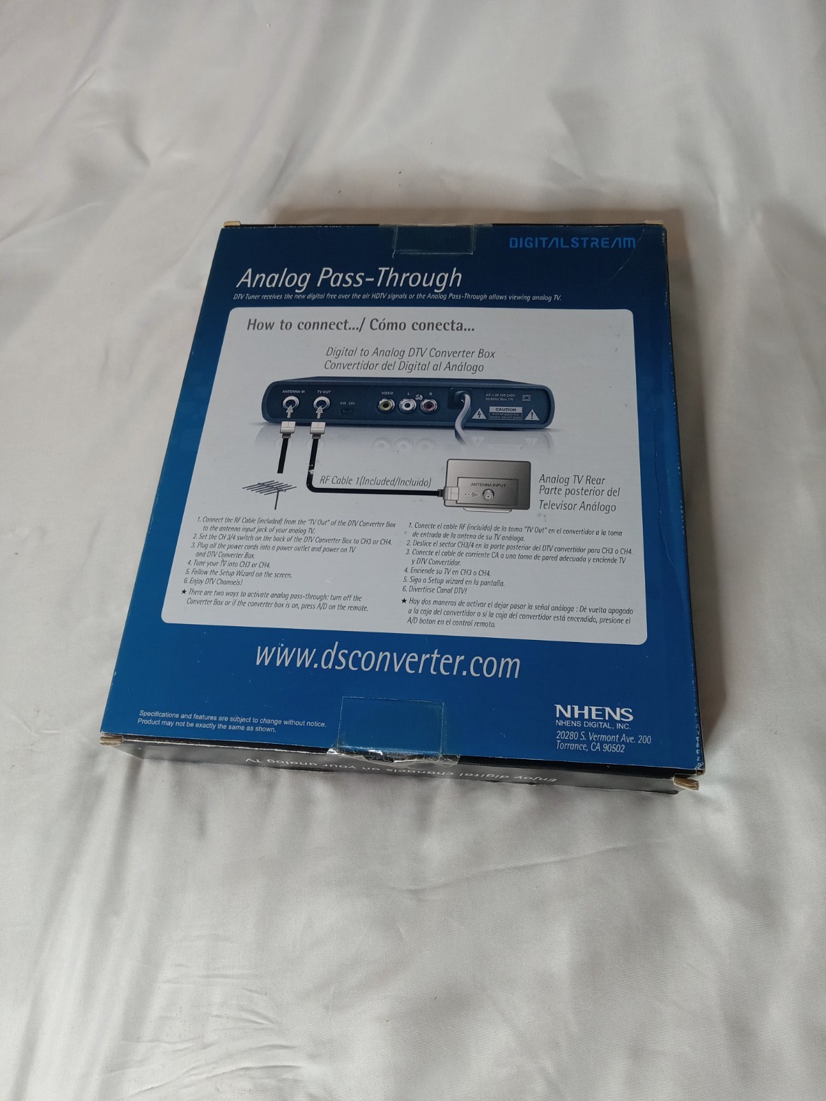 Analog DTV Converter Box DXT9950