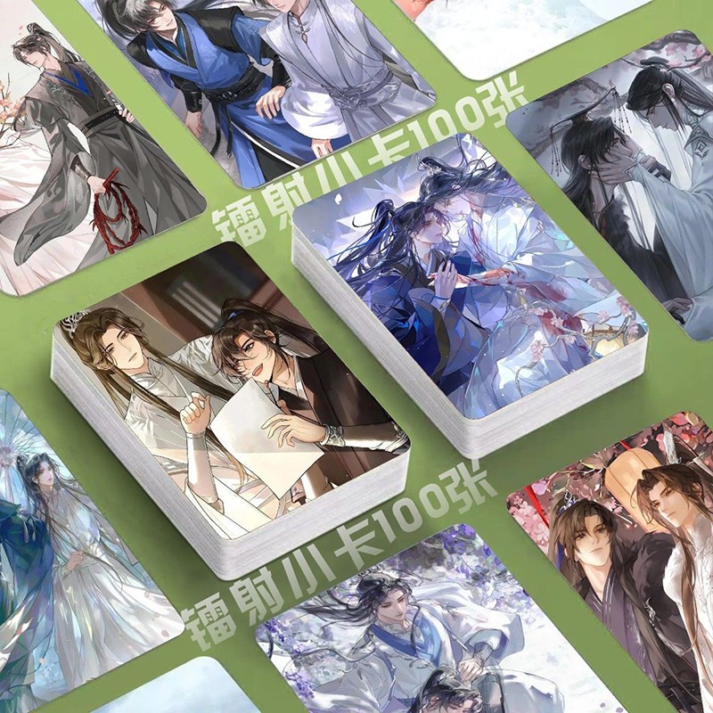 The Husky and His White Cat Shizun Chu 100pcs Photo Cards Chu Wanning Mo Ran