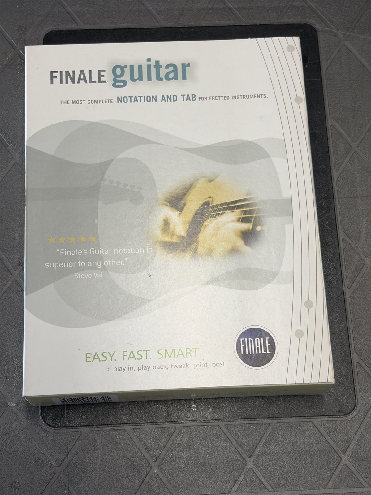 Finale Guitar Notation And Tab Software CD-ROM Win/Mac For Fretted Instruments