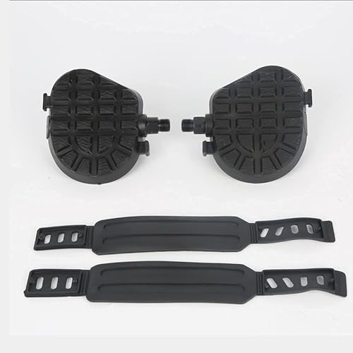 9/16Exercise Bike Pedals for Indoor Bike, Stationary Bike, Spin Bike, Gym 1/2