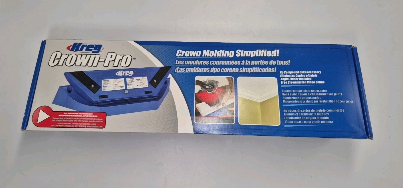 New Kreg Crown Pro Miter Saw Guide Model KMA2800