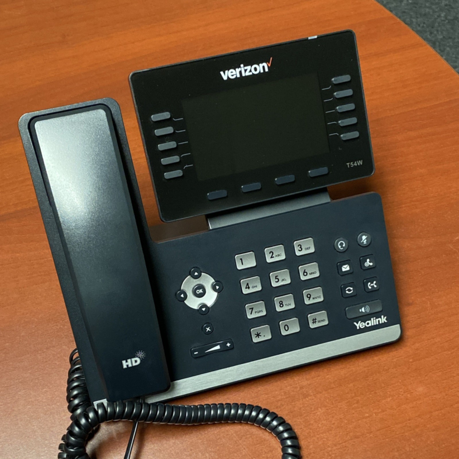 Yealink T54W IP Phone HD Voice Speakerphone Ethernet USB Black