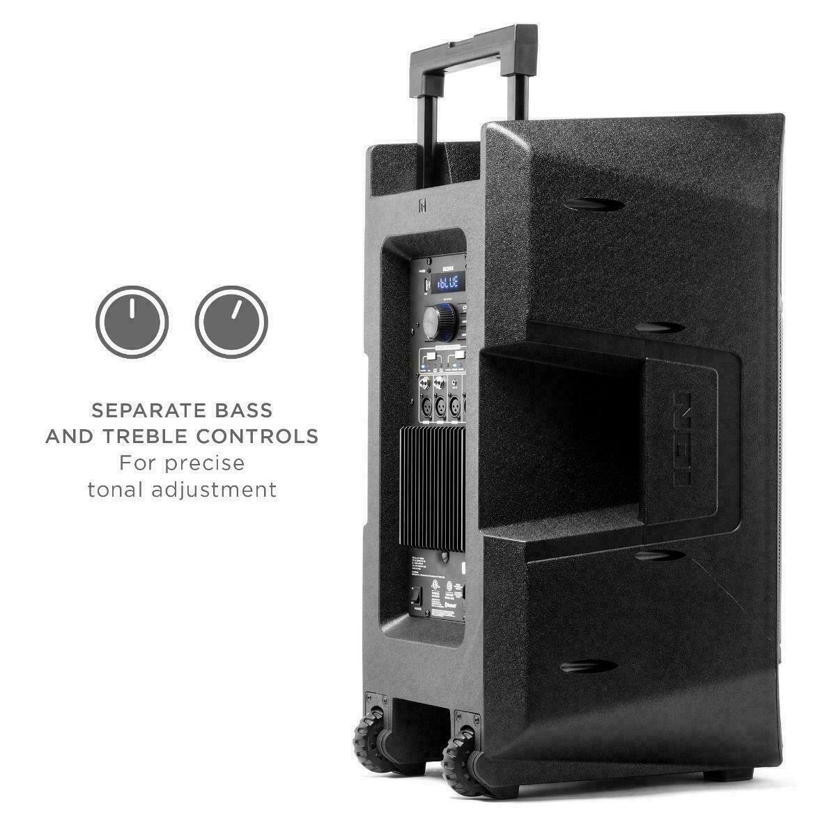 ION Total PA Prime - Wireless Bluetooth PA Speaker with Acoustic Optimization