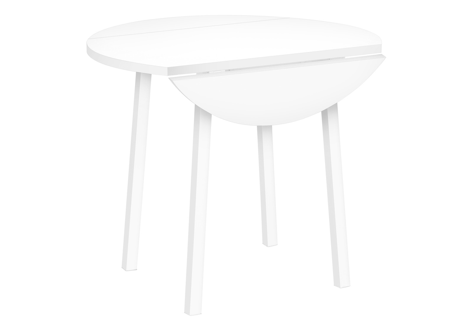 Dining Table Set, 3pcs Set, Small, 35" Drop Leaf, Kitchen