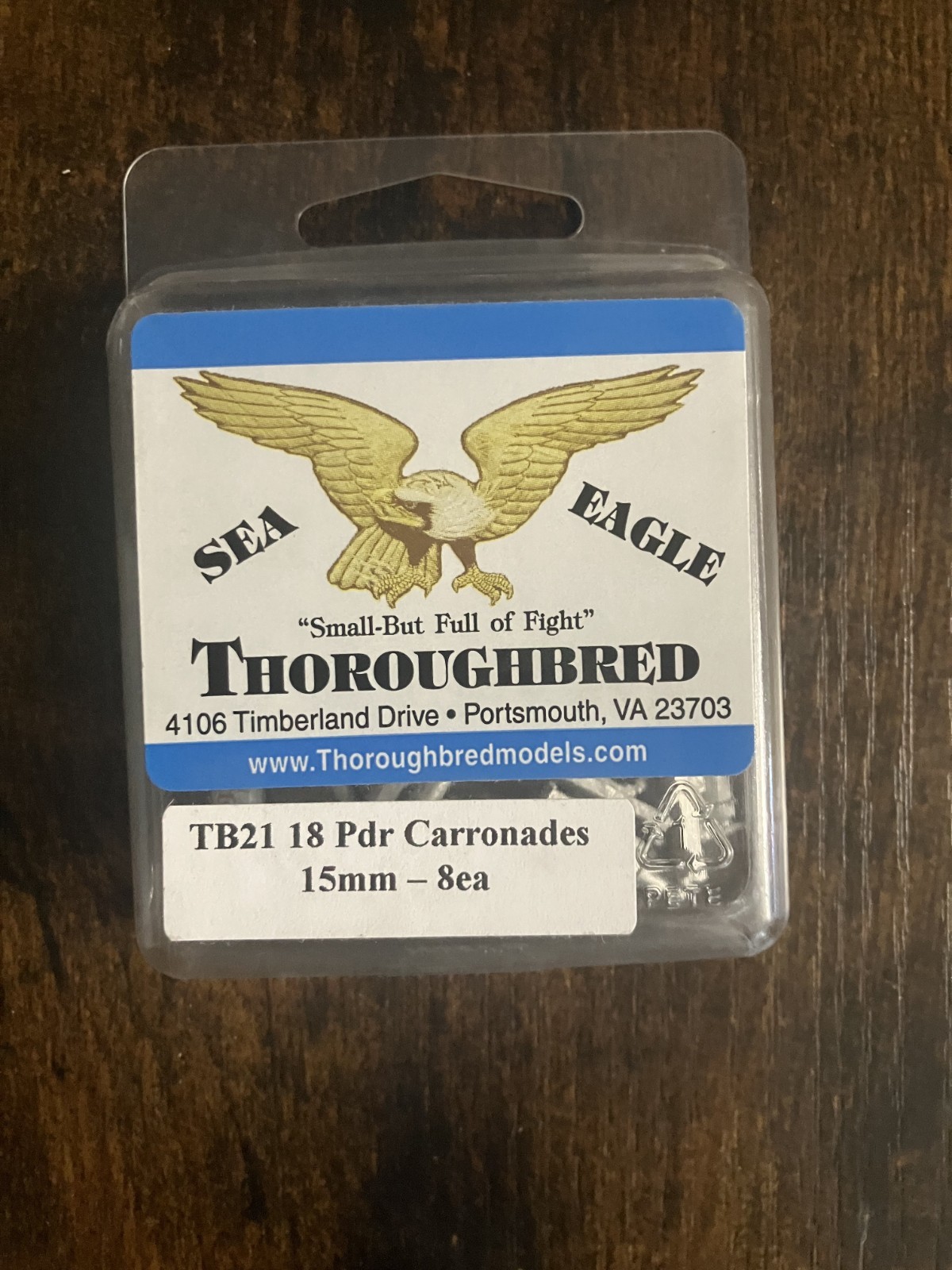 THOROUGHBRED MINIATURES: 18 pdr Carronades