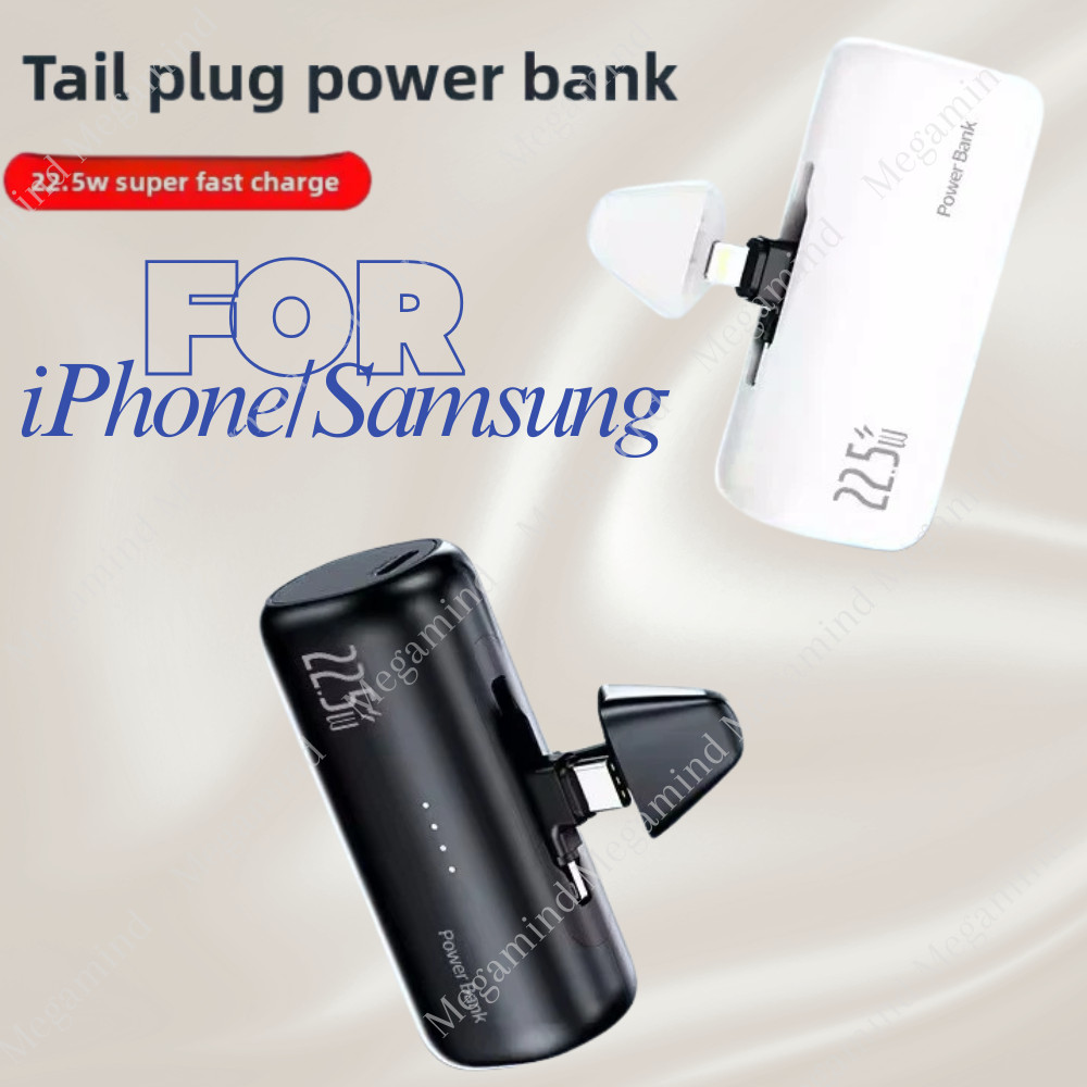 5000mAh Portable Charger External Battery Pack Power Bank For iPhone Samsung
