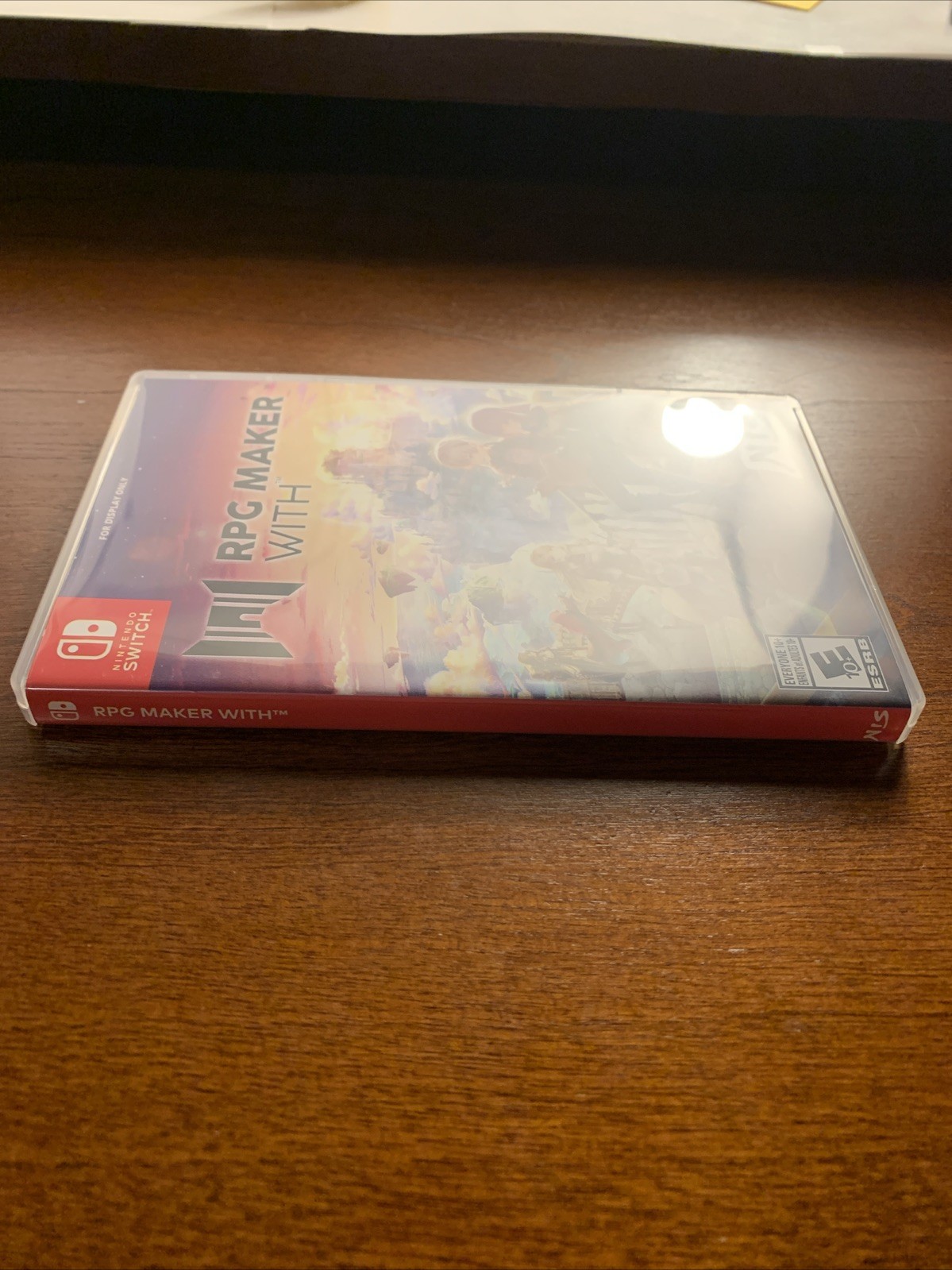 RPG Maker WITH - Nintendo Switch *For Display ONLY / Authentic / No Game / RARE