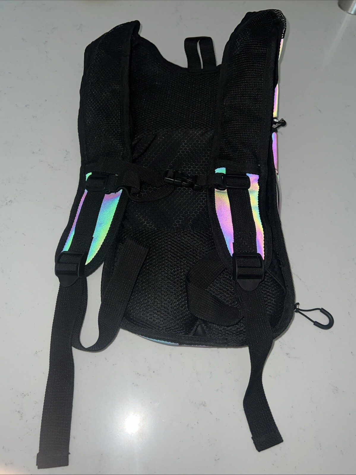 Sojourner Hydration Backpack No Bladder* Metallic Finish Two Zipper Pockets