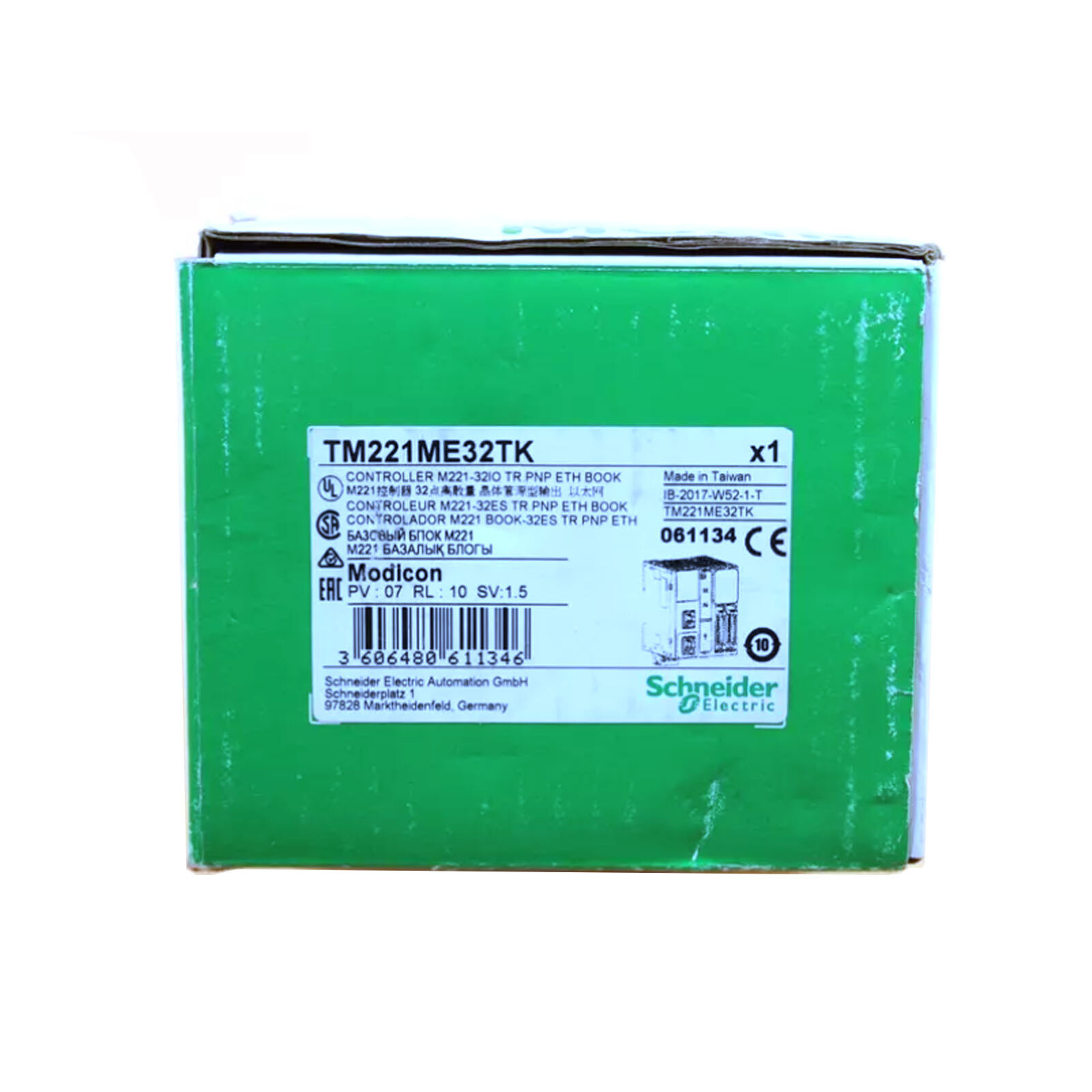 1PC Schneider Programmable Control Module TM221ME32TK