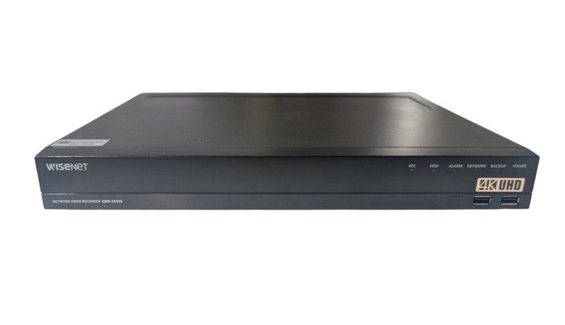 WISENET Network Video Recorder QRN-1610S 4K UHD 8TB