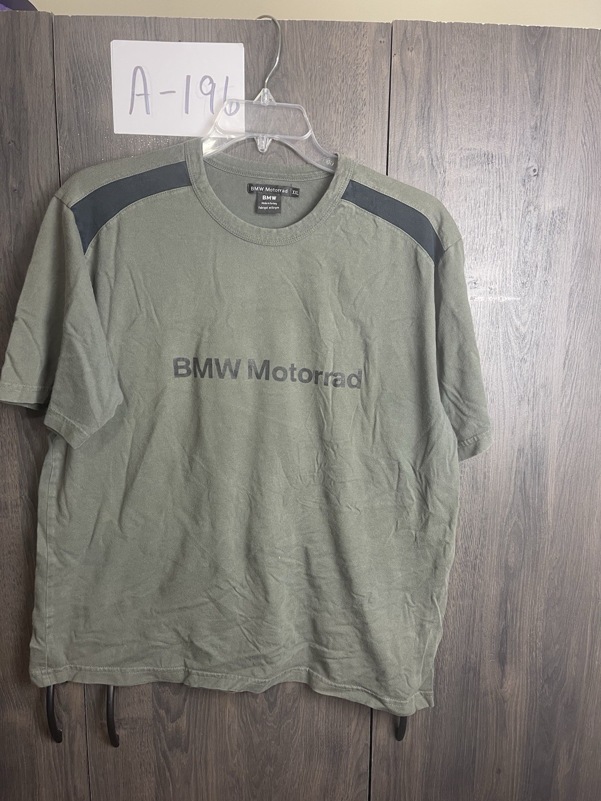 GENUINE BMW MOTORRAD 76 61 8 541 640 HERITAGE T-SHIRT GREEN MENS XXL