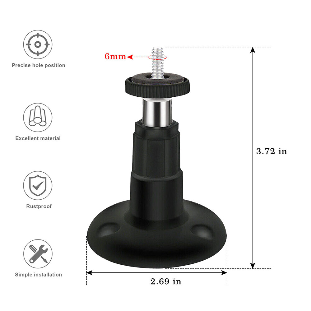 Security Camera Wall Mount Bracket Holder Stand For Arlo Pro/Wyze Cam Pan System