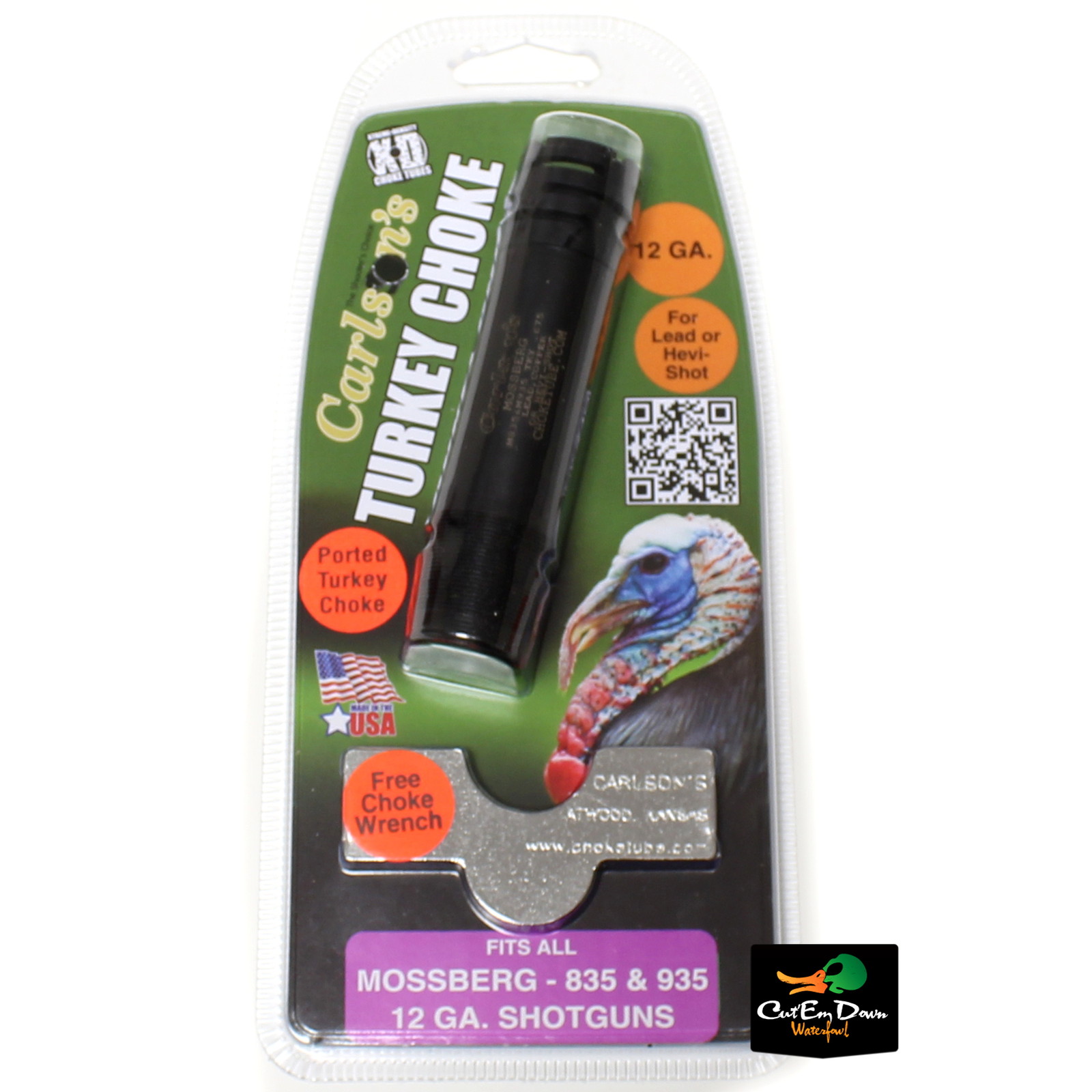 CARLSON'S MOSSBERG 835 935 PORTED CHOKE TUBE TURKEY .675 12GA FREE WRENCH