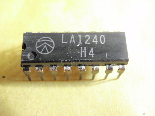 2x IC MODULE LA1240 No China Copies, Only Excellent Brand 15843-119/157